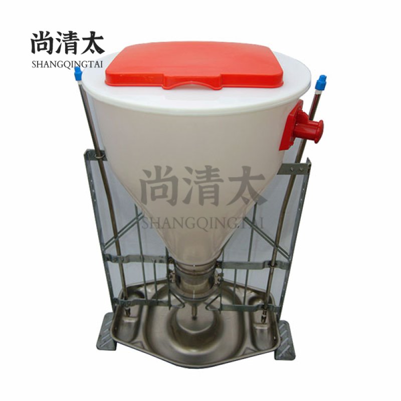 Plastic Hopper Dry-wet Feeder For Fattening Pig SQT-DWF003