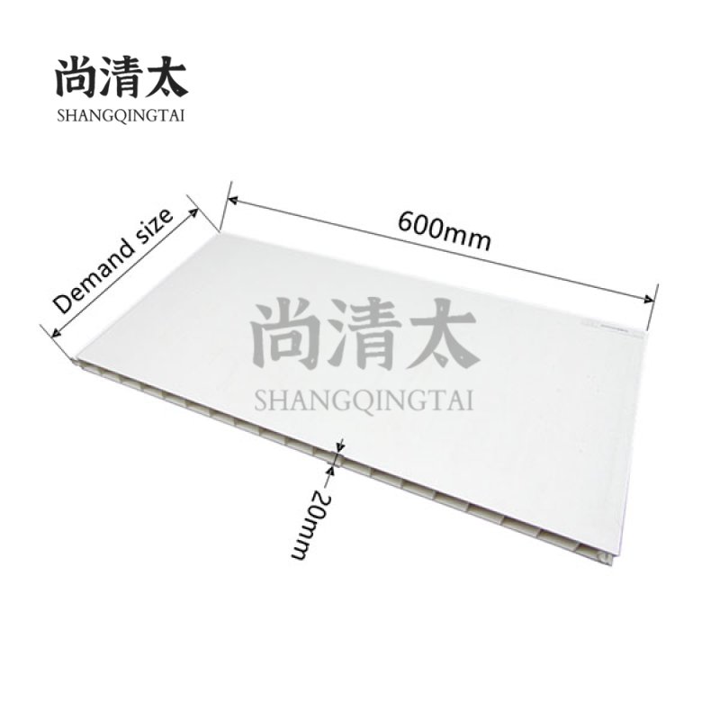 PVC Panel Straight Support, R Edge Can Be Matched