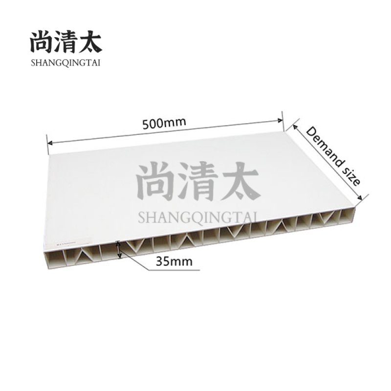 PVC Panel Y-shaped Support Straight Edge