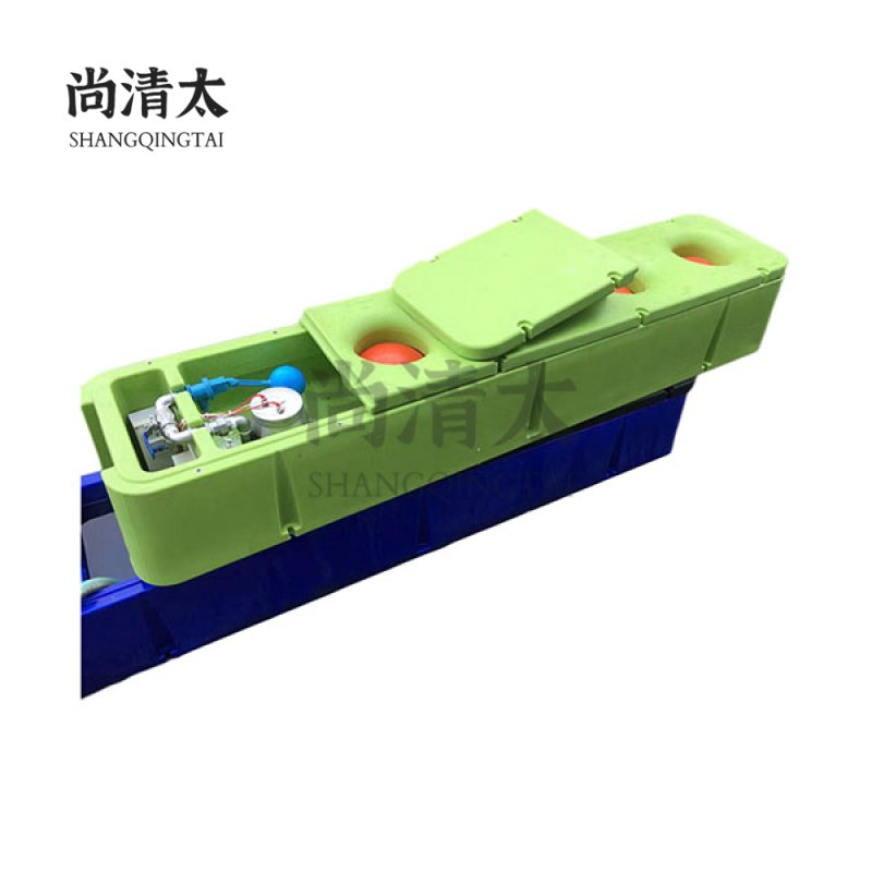 3&4 Holes Plastic Insulated Cattle Drinking Water Tank 2200x500x340mm