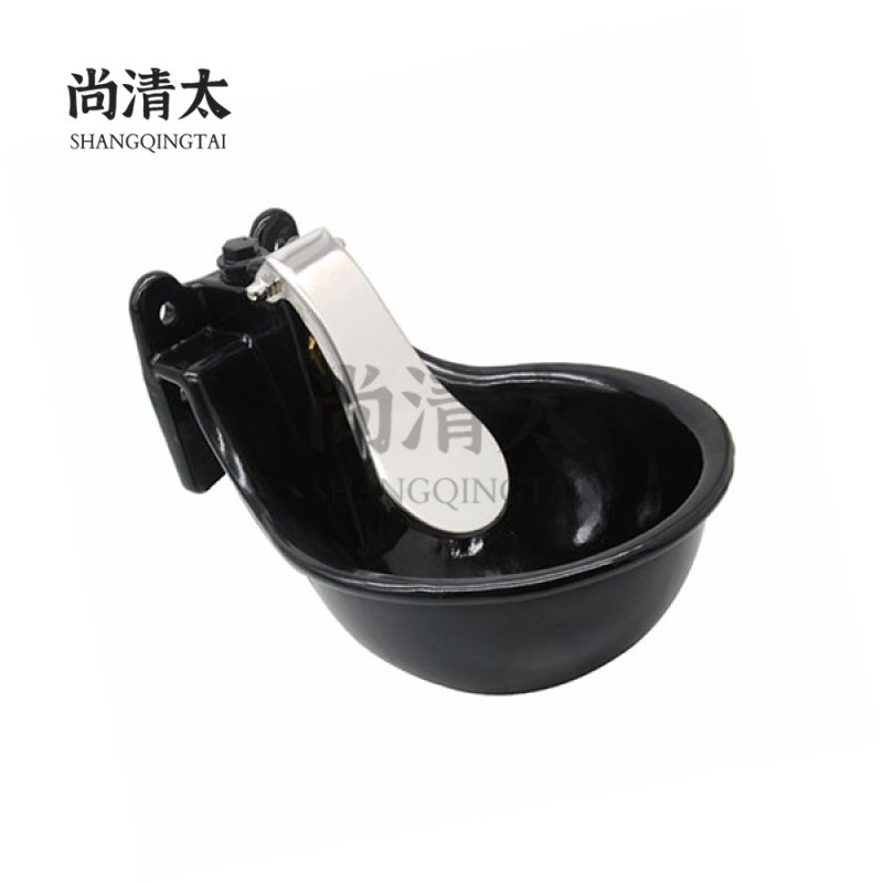 Small Cast Iron Enamel Cattle Drinking Bowl SQT-CDB001