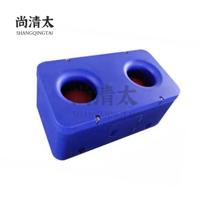 2 Holes Plastic Insulated Cattle Drinking Water Tank 1100x600x450mm