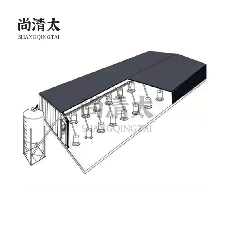 Automatic Feeding And Drinking Water System For Ducks