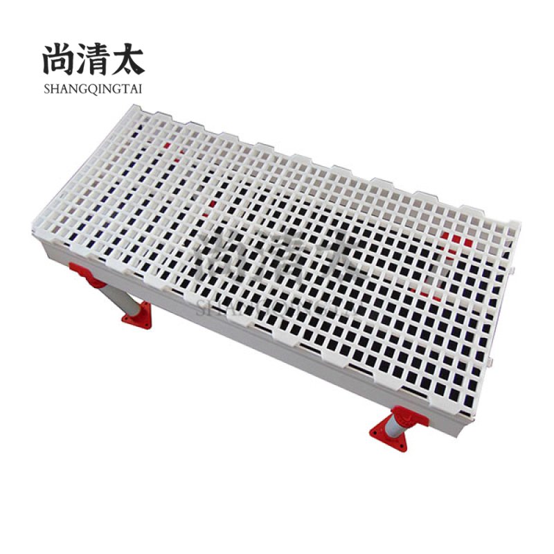 Plastic Slat Floor For Breeding Chickens 1200x500x40mm holes 20x24mm 2.6kg